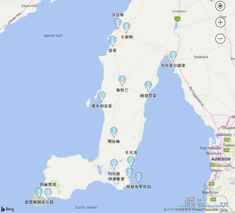 老司机在南澳之约克半岛自驾攻略