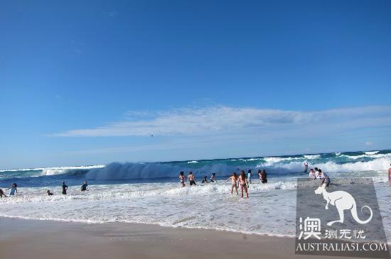 2017年澳洲五大最美海滩,白天堂海滩、冲浪者天堂、努沙主海滩和曼利海滩上榜