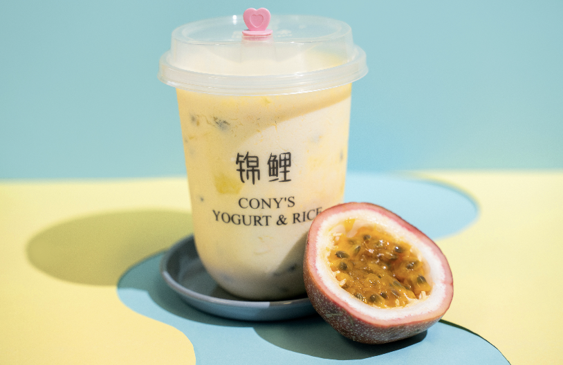 百香果酸奶