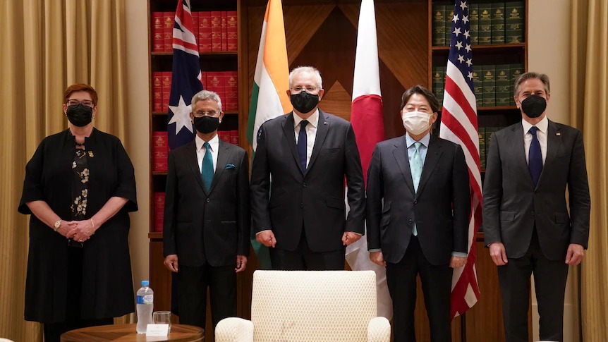 四国外长齐聚<a href='/city/Melbourne/' target='_blank'>墨尔本</a>!讨论应对中俄威胁