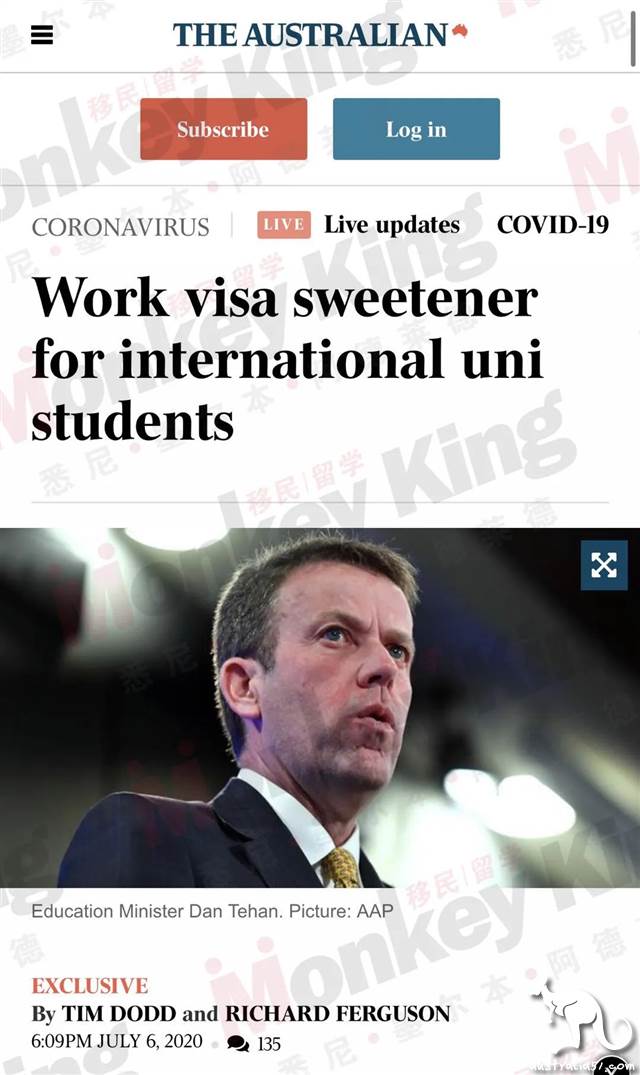 多家澳媒报道,485工签有望迎来巨变!国际留学生成最大获益者