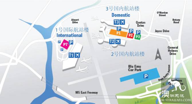 悉尼机场全攻略,交通美食和行程搭配看这一篇就OK啦