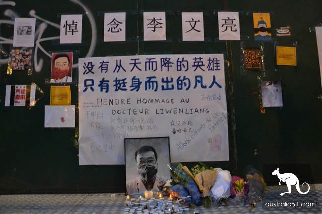 李文亮头七,香港政团游行悼念,批林郑是疫情爆发“罪魁祸首”