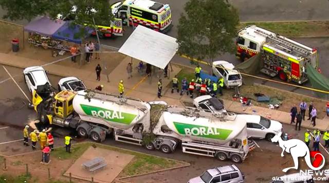 惨!新州卡车冲入高速休息区5人伤亡,司机已被起诉