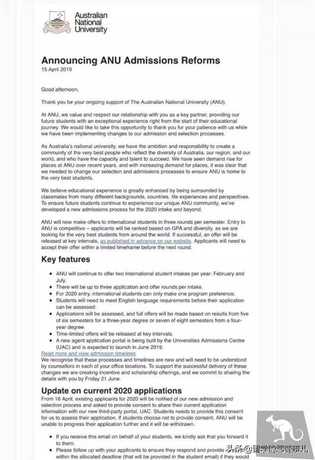 澳洲大学将取消语言班、非211大学不予录取，留学越来越难了...