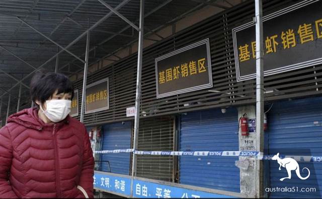 武汉华南海鲜市场罕见照片!