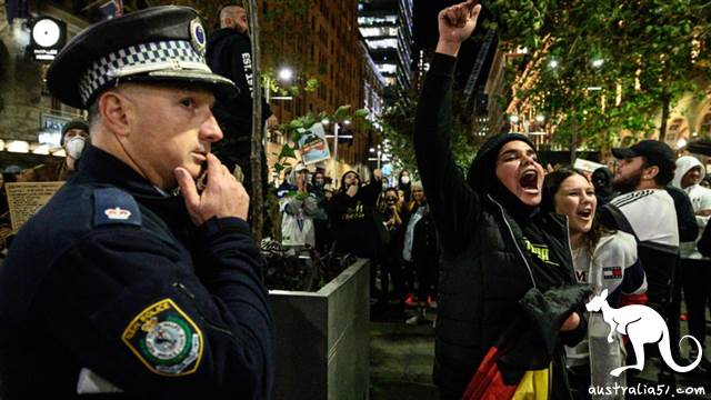 反种族主义怒火延烧至澳洲,悉尼市区三千人游