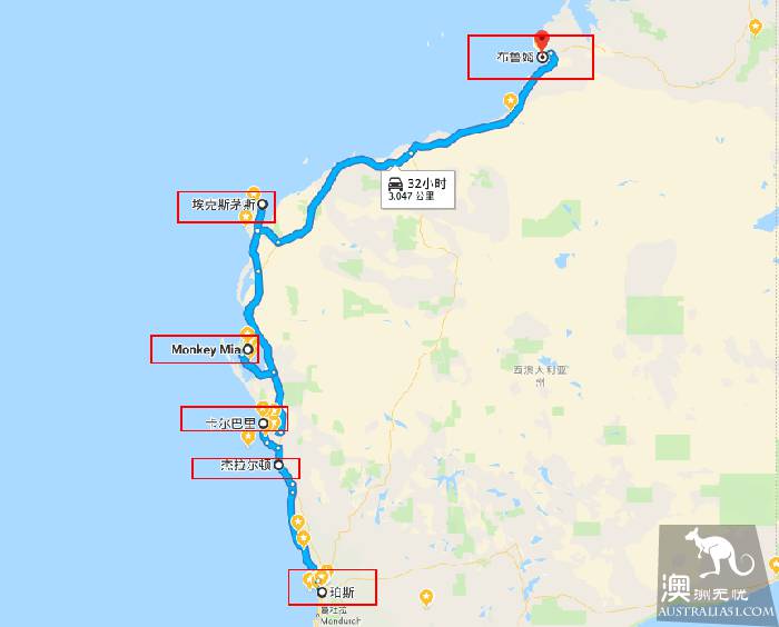 经典风景在路上,6条澳大利亚经典自驾线路大PK
