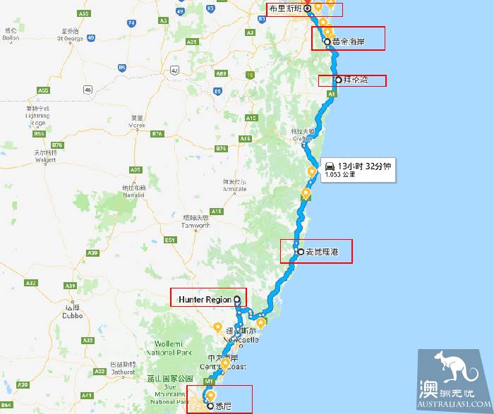 经典风景在路上,6条澳大利亚经典自驾线路大PK