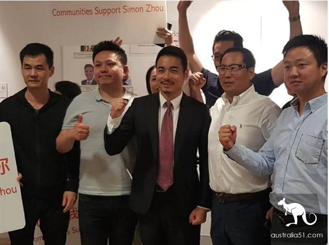 获工党市议员支持,周硕免遭停悉尼Ryde副市长