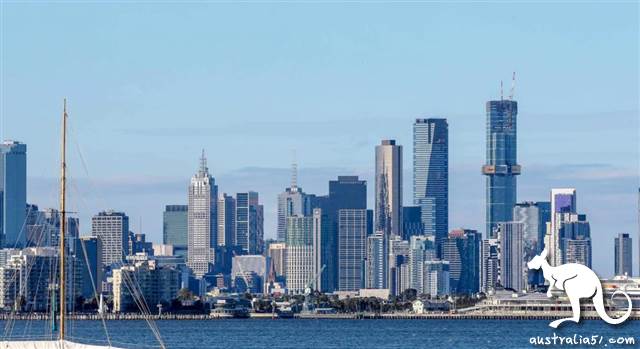 <a href='/city/Melbourne/' target='_blank'>墨尔本</a>等城市接收的移民大幅减少。(《先驱太阳报》图片)