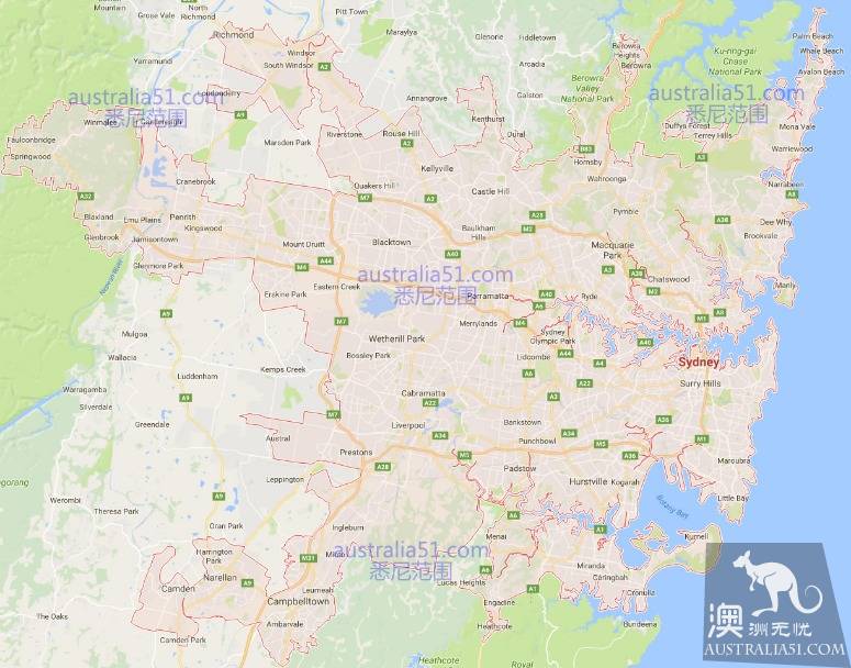 悉尼,富人区穷人区怎么分?我该住在哪个区?