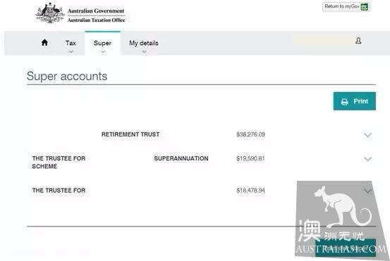 在澳洲如何查询自己的Super养老金?