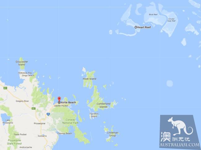 想去大堡礁看心形礁,Airlie Beach这个地方要记住了