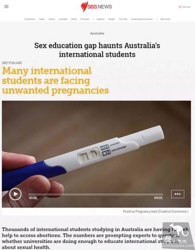 每年居然有4000名国际留学生做堕胎手术！