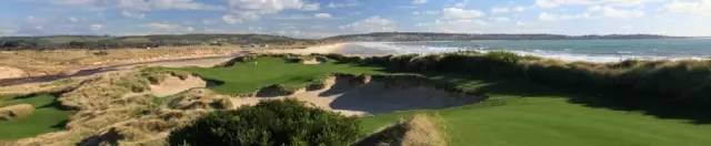 澳洲第一公众球场：班博古沙丘Barnbougle Dunes Golf