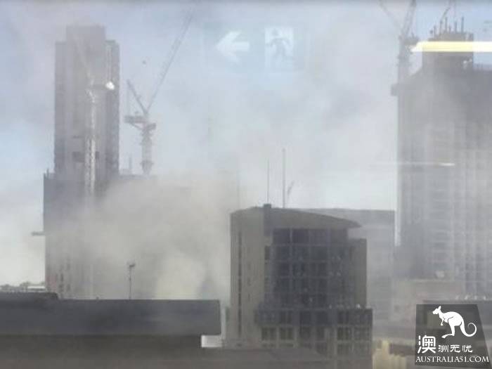 悉尼唐人街大楼发生火灾，事故原因尚在调查