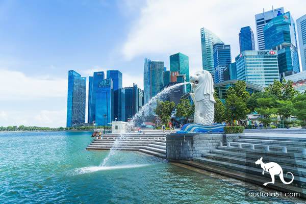中国护照如何在澳洲申请新加坡旅游签证