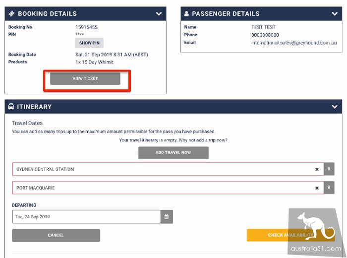灰狗巴士乘坐指南之:如何为通票添加行程?