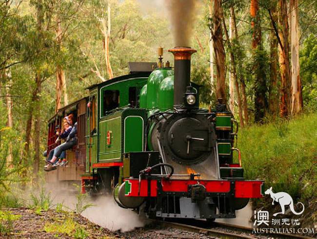 从墨尔本走向世界：普芬比利蒸汽小火车（Puffing Billy Railway）