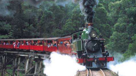 从墨尔本走向世界：普芬比利蒸汽小火车（Puffing Billy Railway）